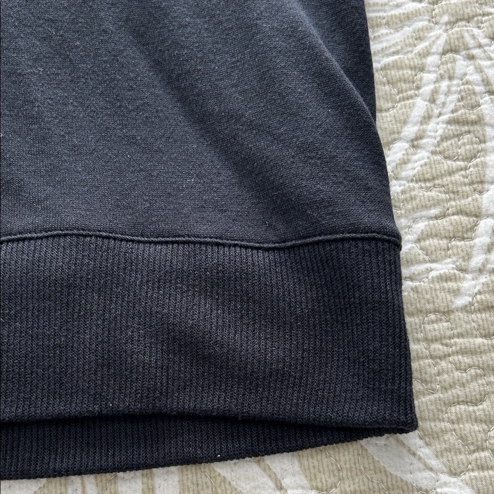 J. Crew Classic Lightweight Black Crew Neck Sweater Medium Like New - Picture 3 of 7